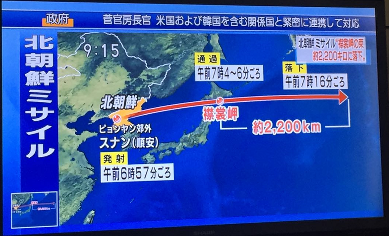 朝鲜频射导弹,日本推出了一款“保命神器”