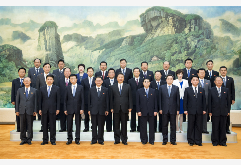 习近平会见朝鲜劳动党友好参观团