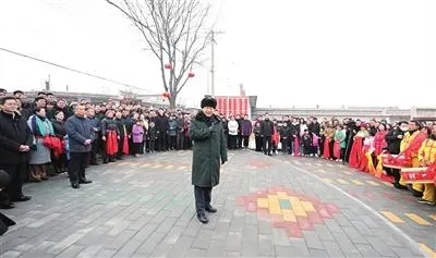 向全国各族人民致以美好的新春祝福 习近平赴山西慰问群众