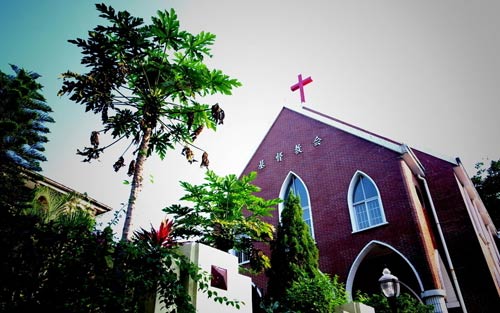 鼓浪屿上的教堂