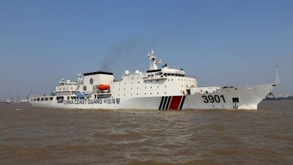 资料图:中国海警船“海警3901”(日本外交学者网站)