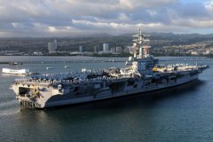 派出航母后,美向朝提对话条件