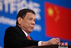 杜特尔特的小愿望:带家人去中国坐高铁、看冰雕