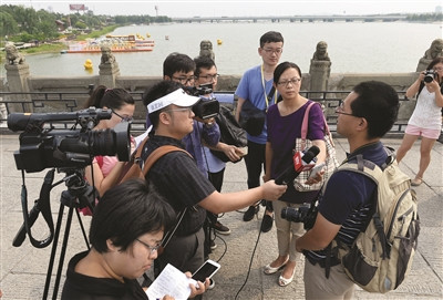 2015年日本媒体在卢沟桥采访
