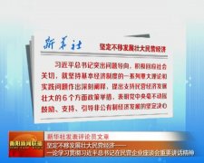 新华社评论员:正确认识民营经济发展遇到的困难