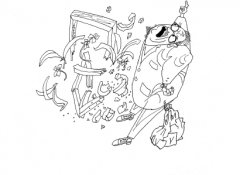 你家阿姨笑过吗?