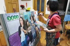 对地铁画情有独钟