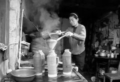 想起老早茶水摊